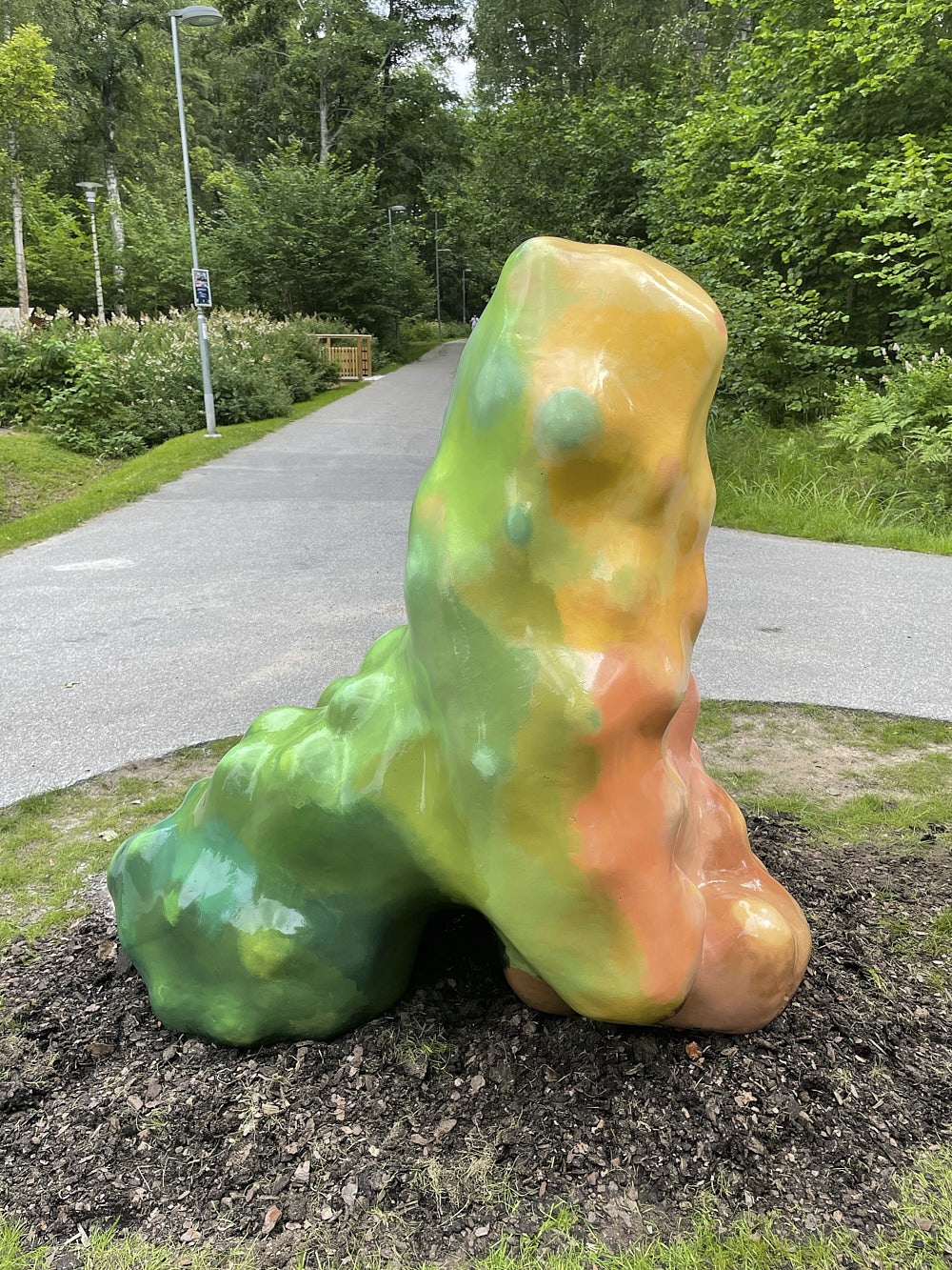 skulptur bumling offentlig falkenberg